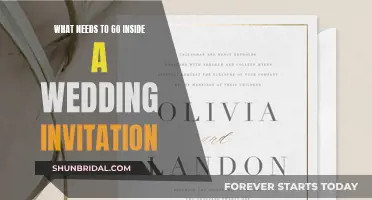 The Anatomy of a Wedding Invitation