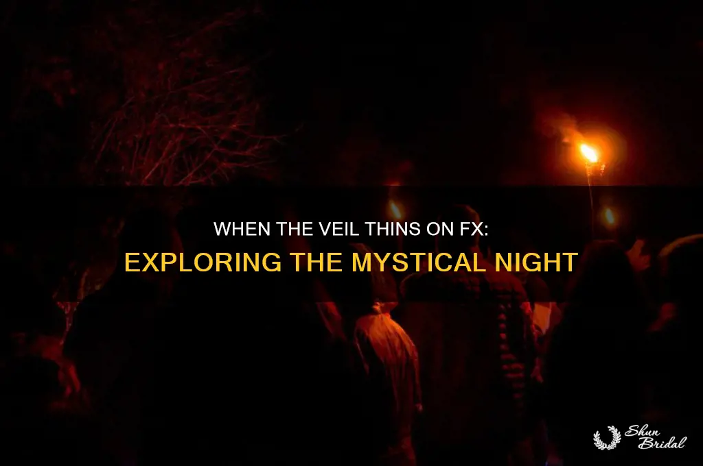 what night is the veil on fx