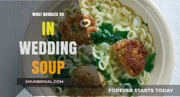 Perfect Noodle Pairings for Your Heartwarming Wedding Soup Recipe