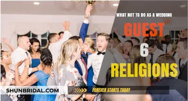 Wedding Guest Etiquette: Avoiding Cultural Missteps Across 6 Faiths