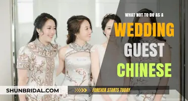Chinese Wedding Guest Etiquette: Common Mistakes to Avoid