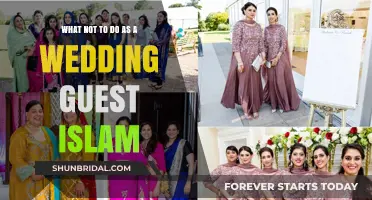 Islamic Wedding Etiquette: Avoiding Common Mistakes as a Guest