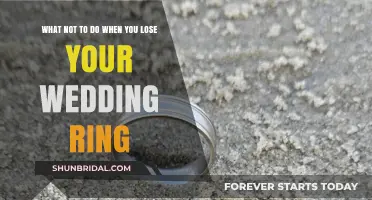 A Costly Mistake: Losing Your Wedding Ring