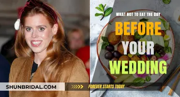 Pre-Wedding Diet Mistakes: Foods to Avoid Before Your Big Day