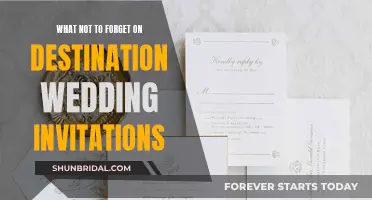 Destination Wedding Invites: What You Must Include