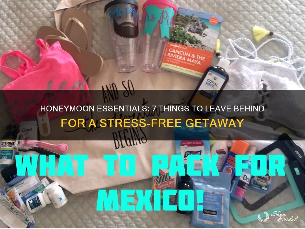 what not to take on honeymoon