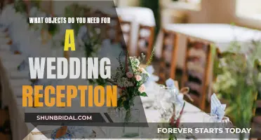 Essential Objects for a Wedding Reception: The Complete Guide