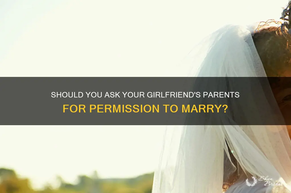 what of people ask girlfriends parents for permission to wed