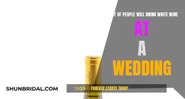 White Wine Wedding: Who Will Drink It?