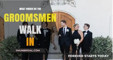 Groomsmen Processional Guide: Perfect Order for the Wedding Walk