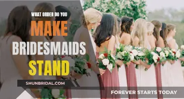 Positioning Your Bridesmaids: Order and Placement Ideas