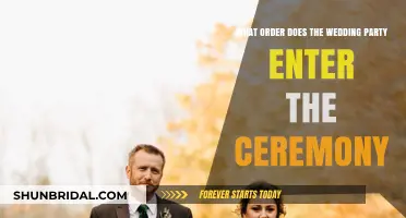 Wedding Party Processional Order: A Step-by-Step Ceremony Entrance Guide