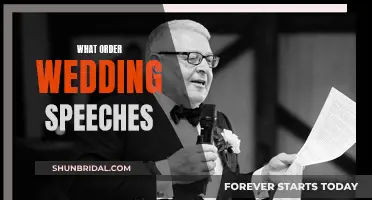 Who Toasts the Happy Couple and When: Wedding Speech Order