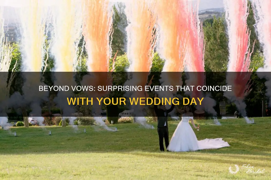what other event occurs on the wedding day