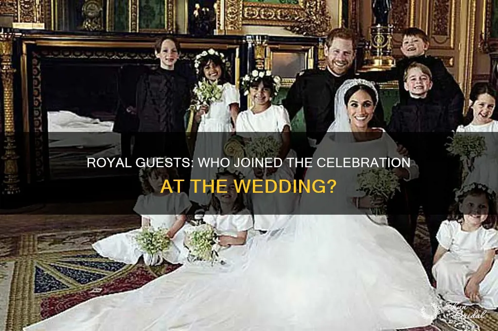 what other royals were at the wedding