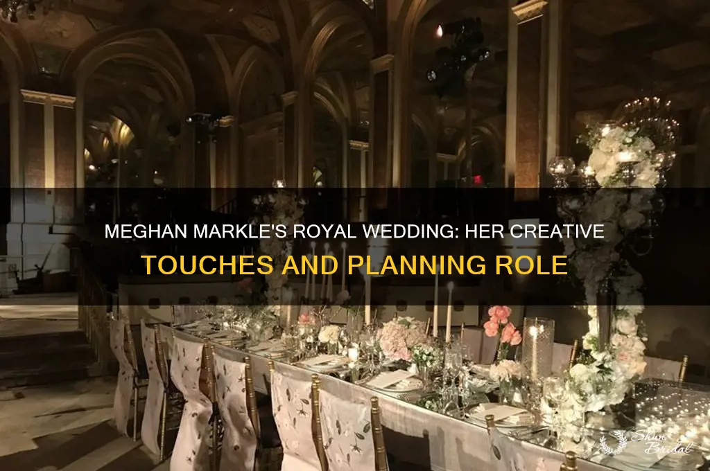 what paart of the royal wedding did megan markel plan