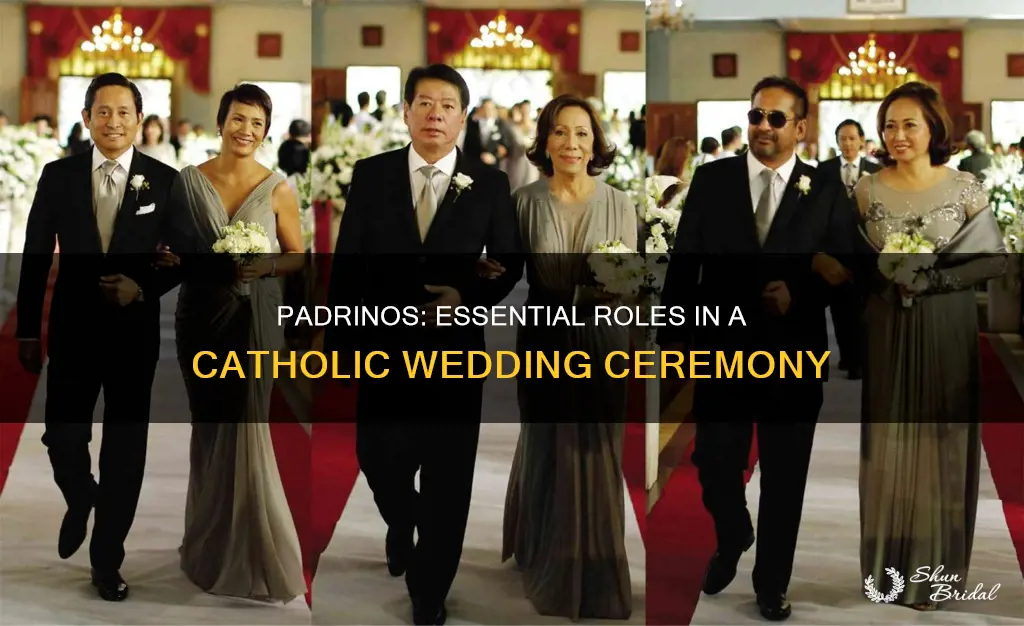 what padrinos are needed for a catholic wedding