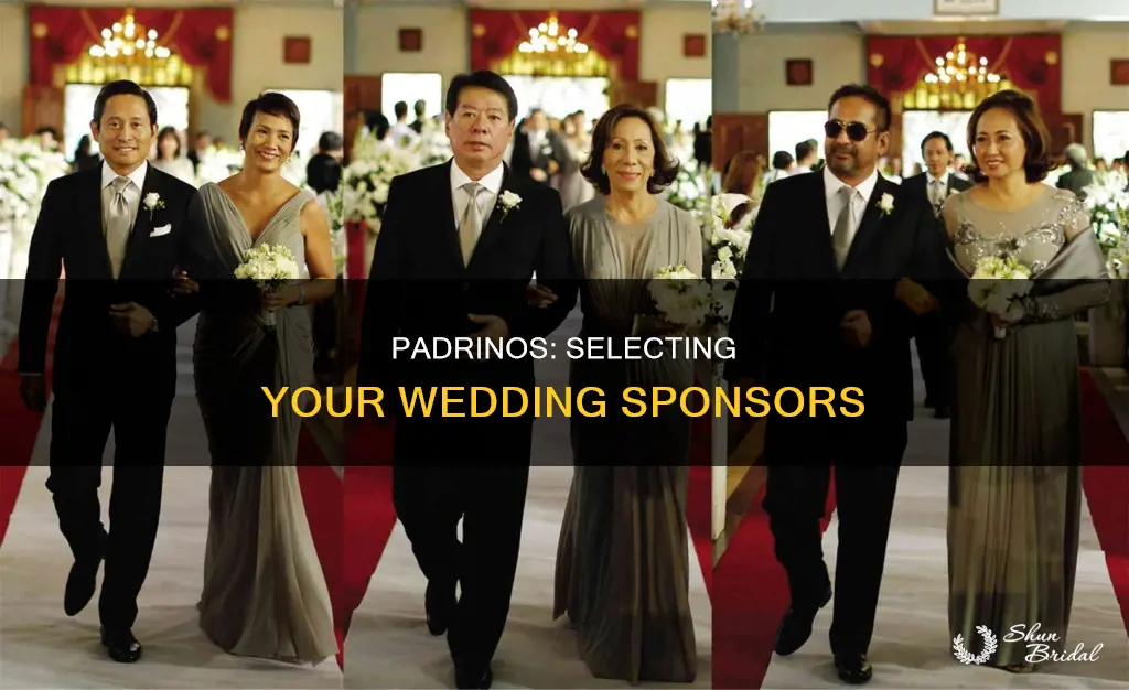 what padrinos are needed for a wedding