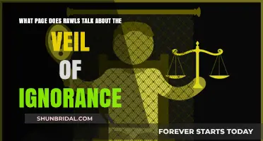 Veil of Ignorance: Rawls' Discussion and Its Page Reference