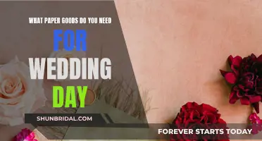 Paper Goods for Your Wedding Day: A Comprehensive Guide