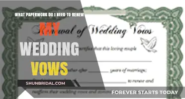 Renewing Wedding Vows: Essential Paperwork Guide for a Seamless Ceremony
