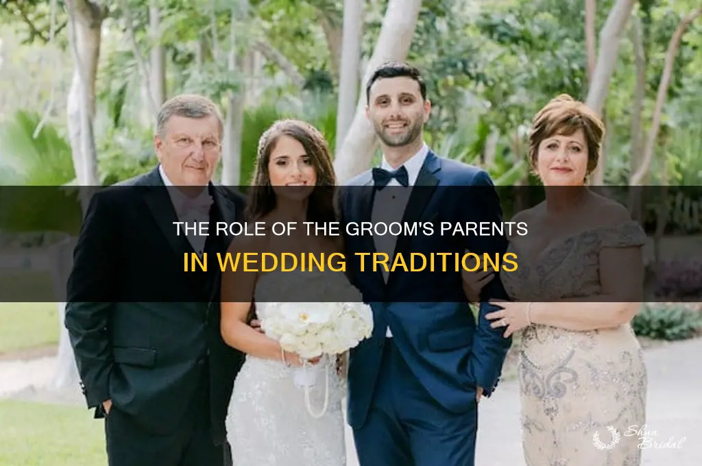 what part in a wedding does tjmhe grooms parents play