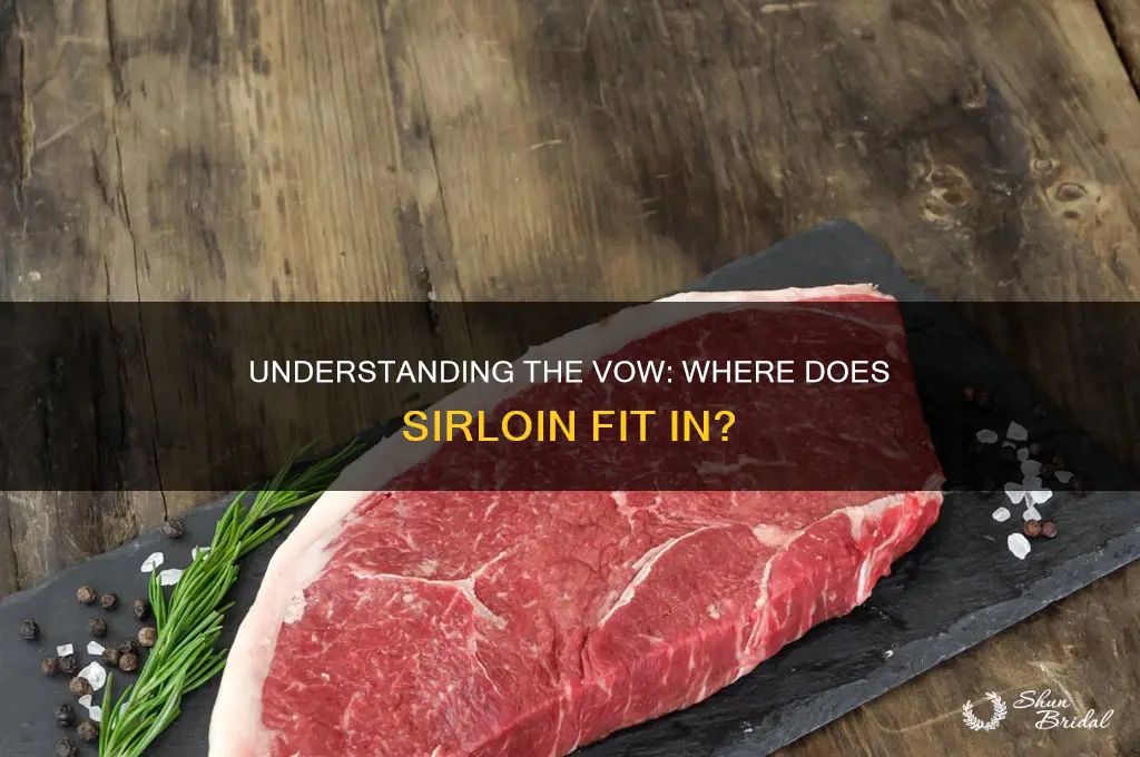 what part of the vow is sirloin