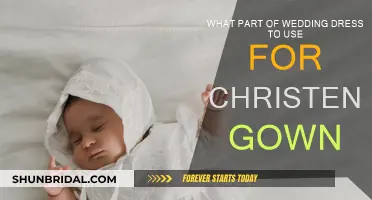 Transforming Wedding Dresses for Christening Gowns