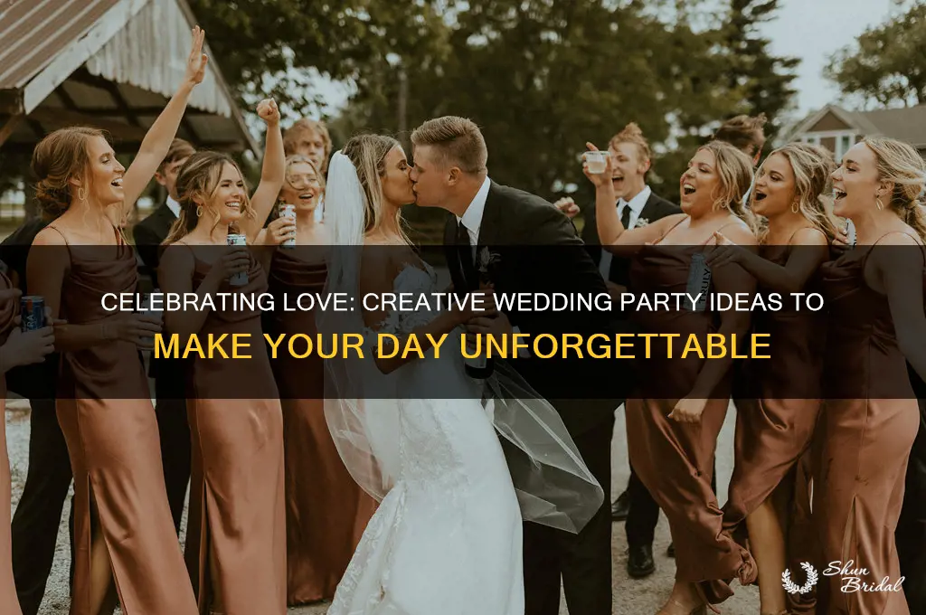 what parties do you have for weddings