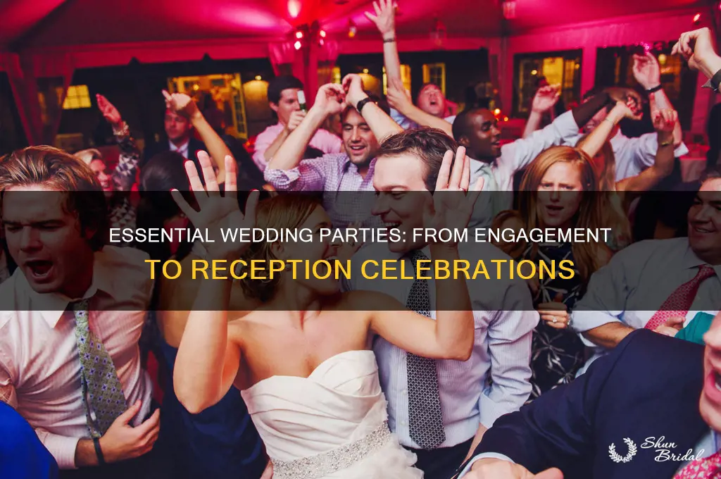 what parties go along with a wedding