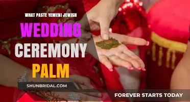 Yemeni Jewish Wedding Tradition: The Symbolic Palm Paste Ceremony Explained