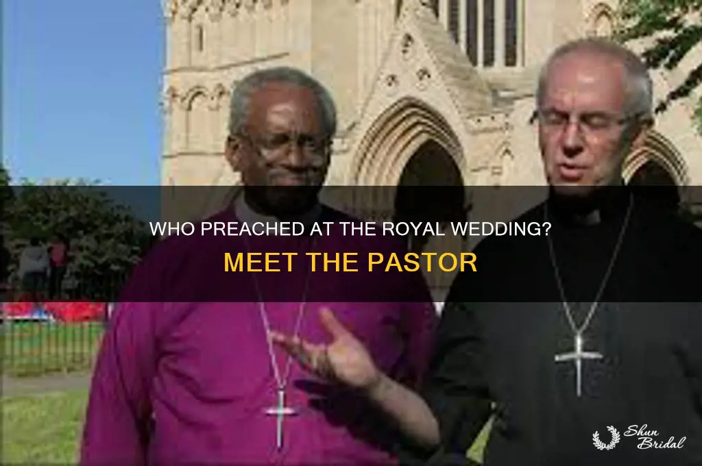 what pastor preached at the royal wedding
