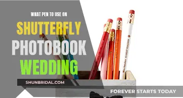 Best Pens for Shutterfly Photobooks: Wedding Edition