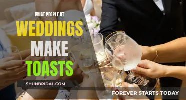 Toasts at Weddings: Who Should Speak and When