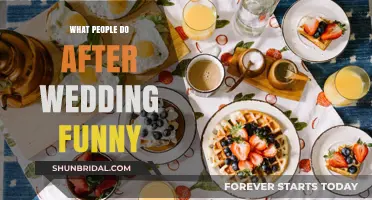 Hilarious Post-Wedding Shenanigans: What Newlyweds Do After Tying the Knot