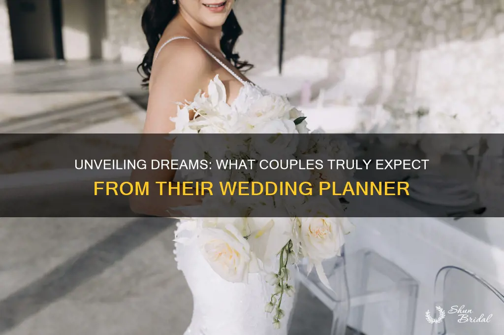 what people really want from their wedding planner