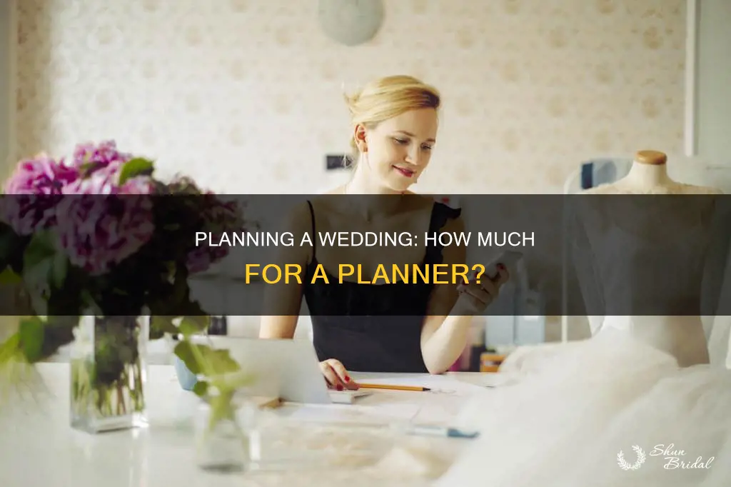 what percent of budget should a wedding planner cost