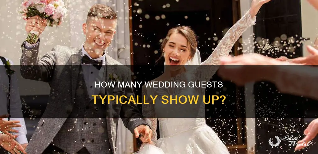 what percent of people will come to a wedding