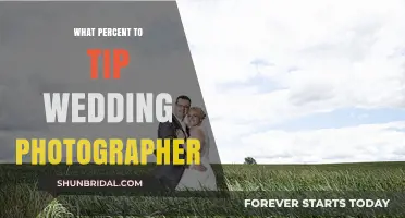 Gratitude for Capturing Memories: Wedding Photographer Tipping