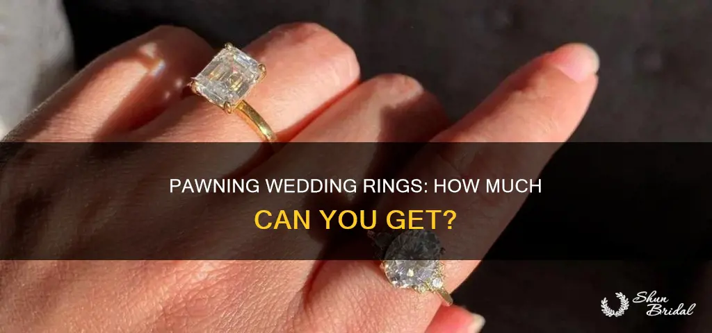 what percentage do pawning wedding rings