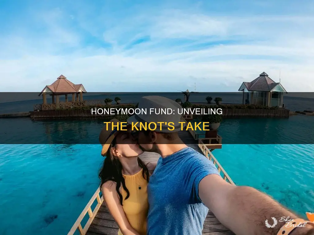 what percentage does the knot honeymoon fund take