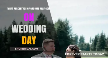 Golfing Grooms: How Many Hit the Links on Their Wedding Day?