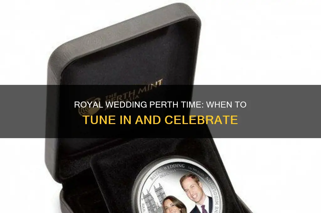 what perth time is royal wedding