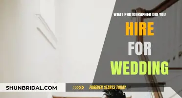 Our Wedding Photographer: A Memorable Choice