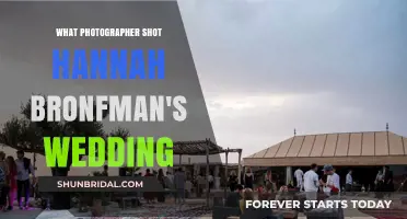 Who Shot Hannah Bronfman's Wedding Photos?