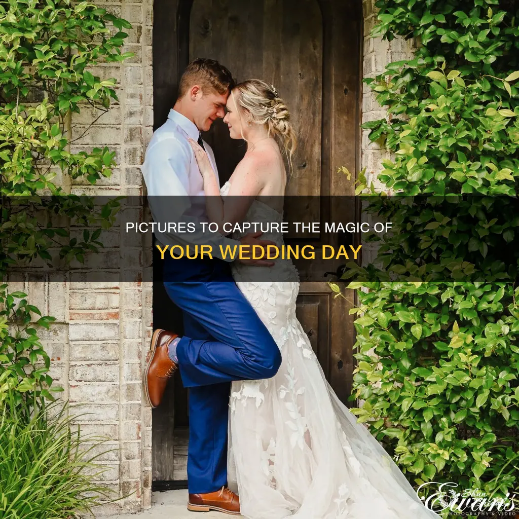 what picture do I need from a wedding