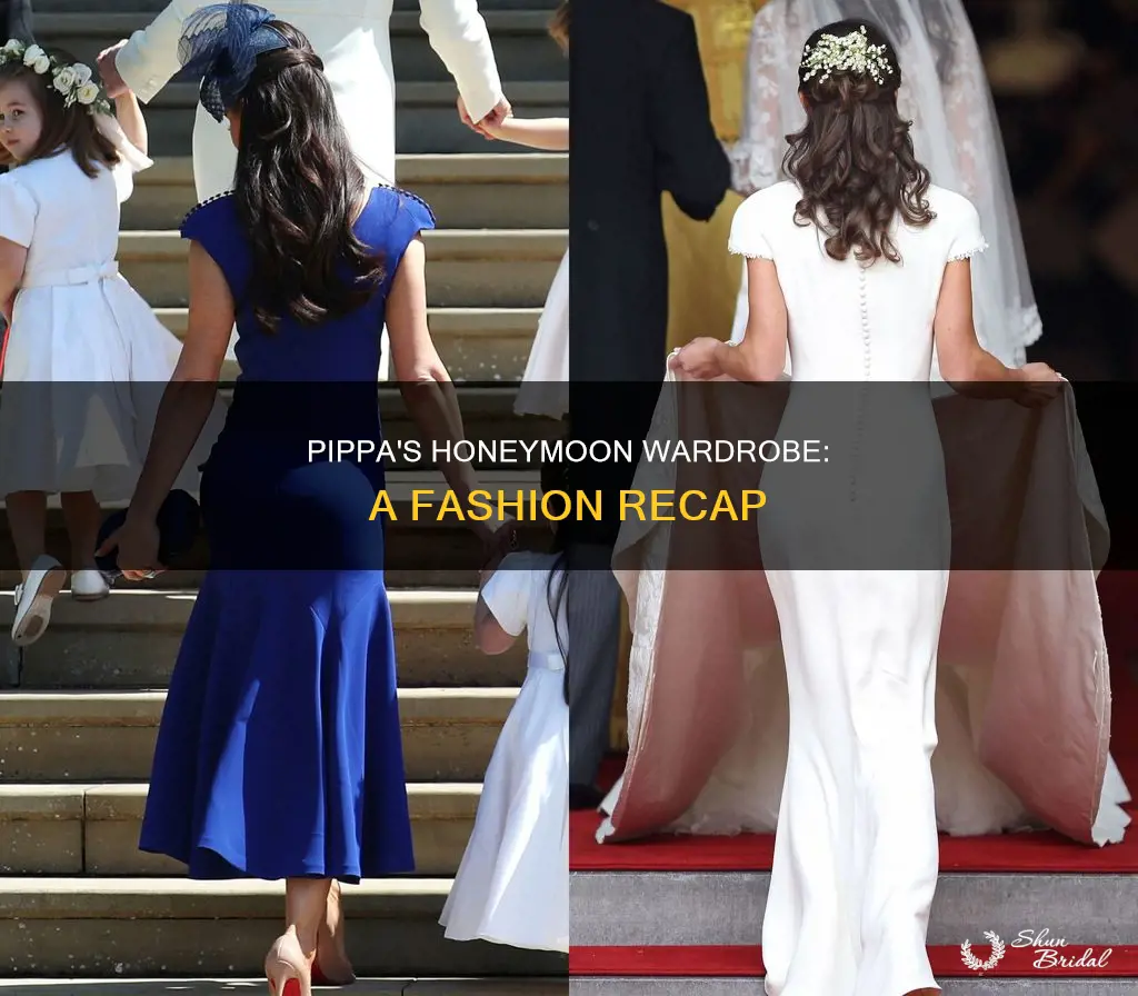 what pippa wore on honeymoon