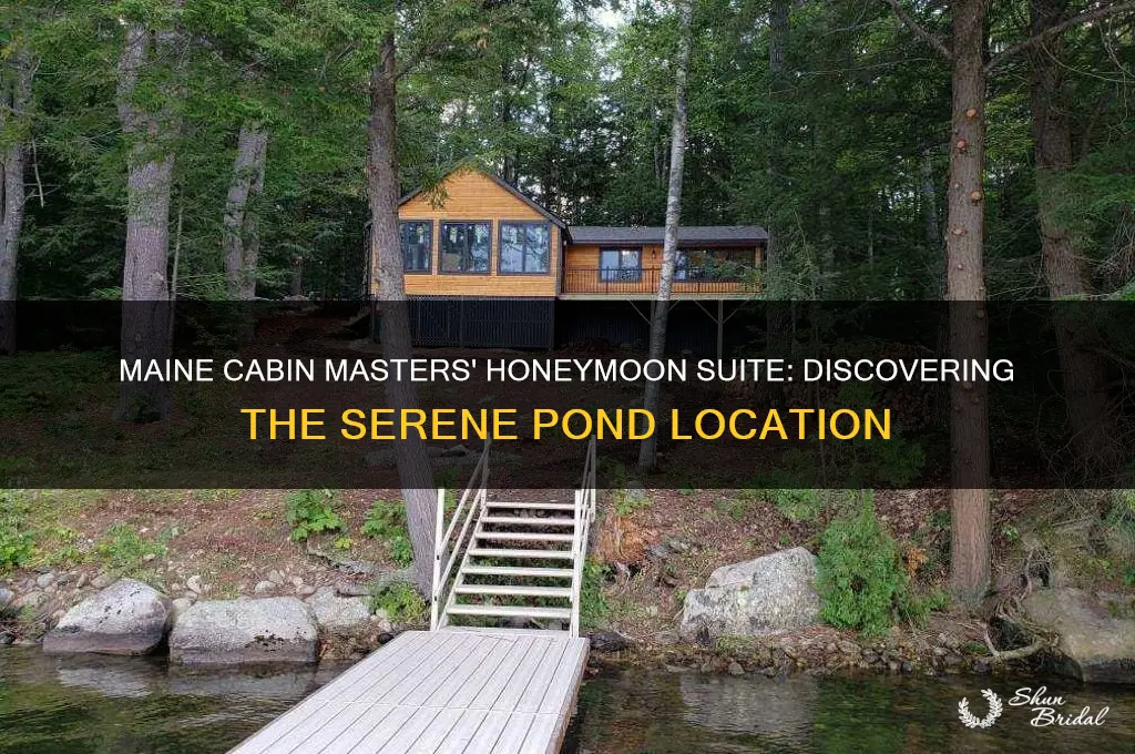 what pond is maine cabin masters the honeymoon-suite on