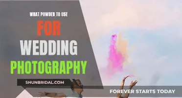 Choosing the Right Powder for Wedding Photography