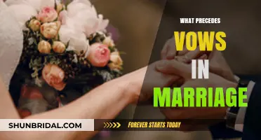 Before 'I Do': The Meaningful Moments Leading Up to Marriage Vows